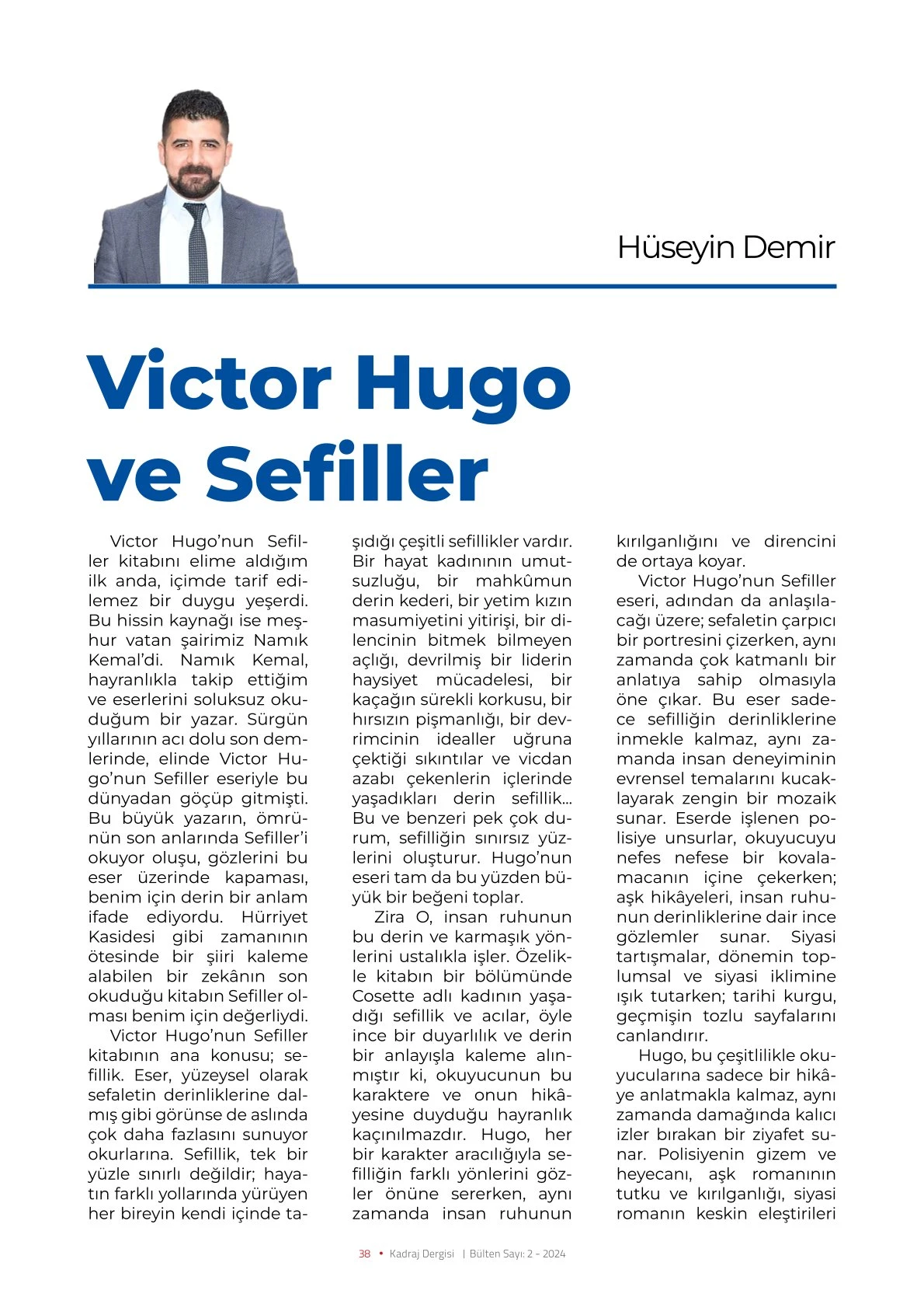 Kadraj Dergisi - Mart 2024