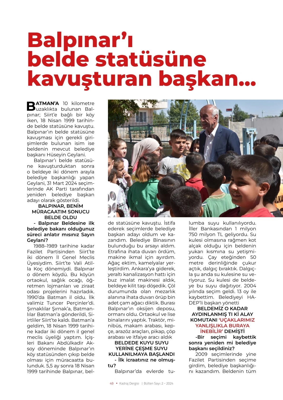 Kadraj Dergisi - Mart 2024