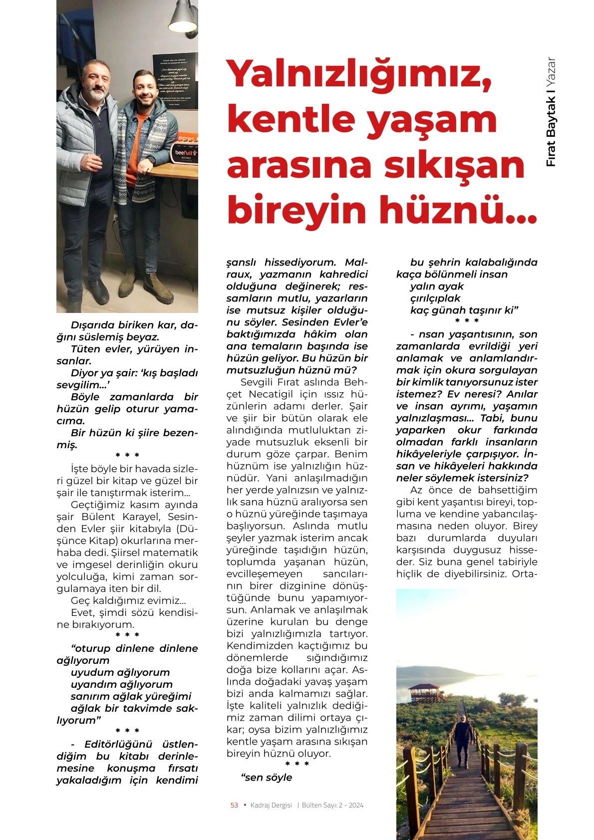 Kadraj Dergisi - Mart 2024