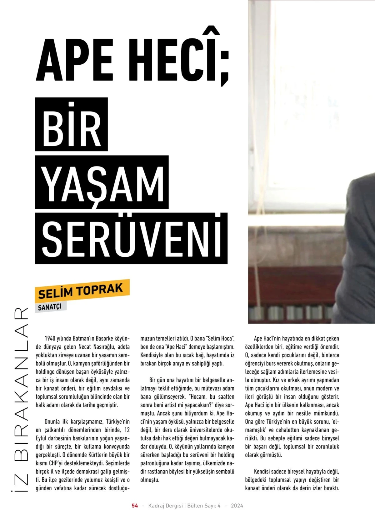 Kasım 2024 - 4. Sayı