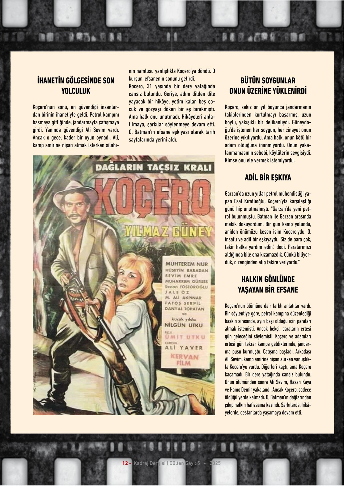 Kadraj Dergisi 5. sayı - 2025