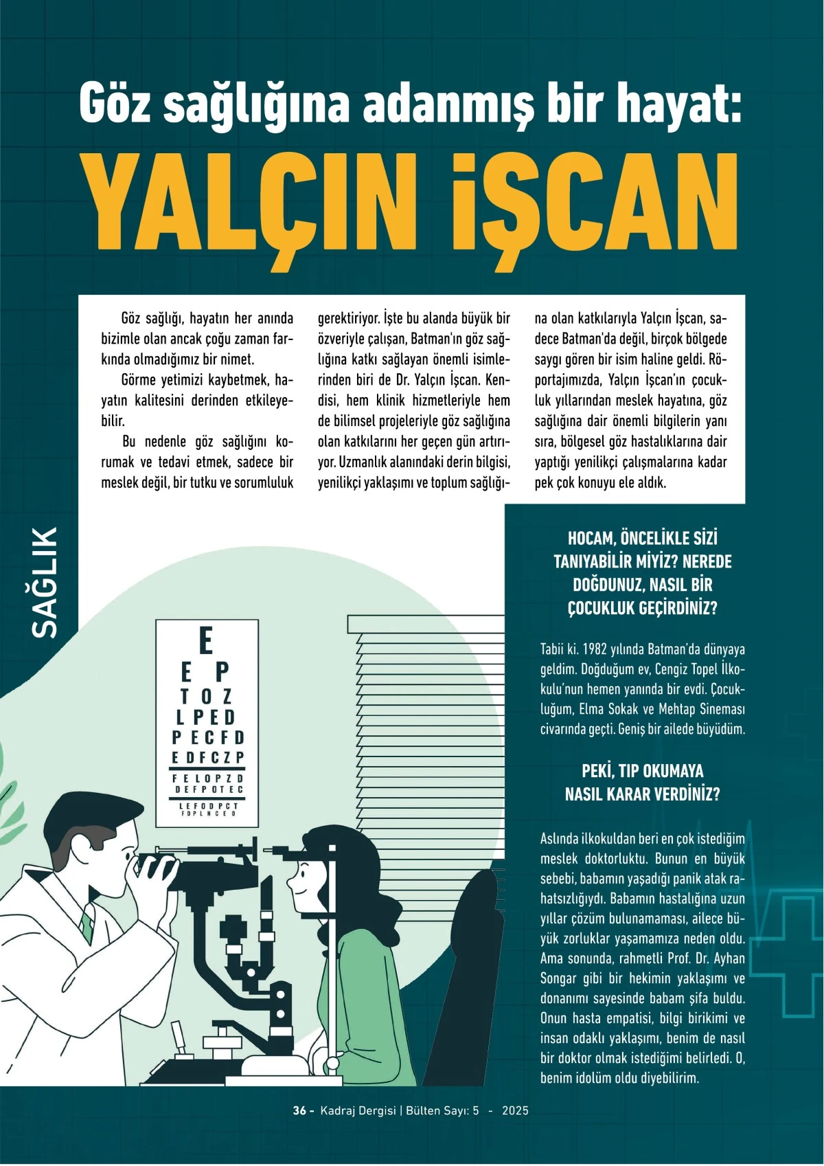 Kadraj Dergisi 5. sayı - 2025