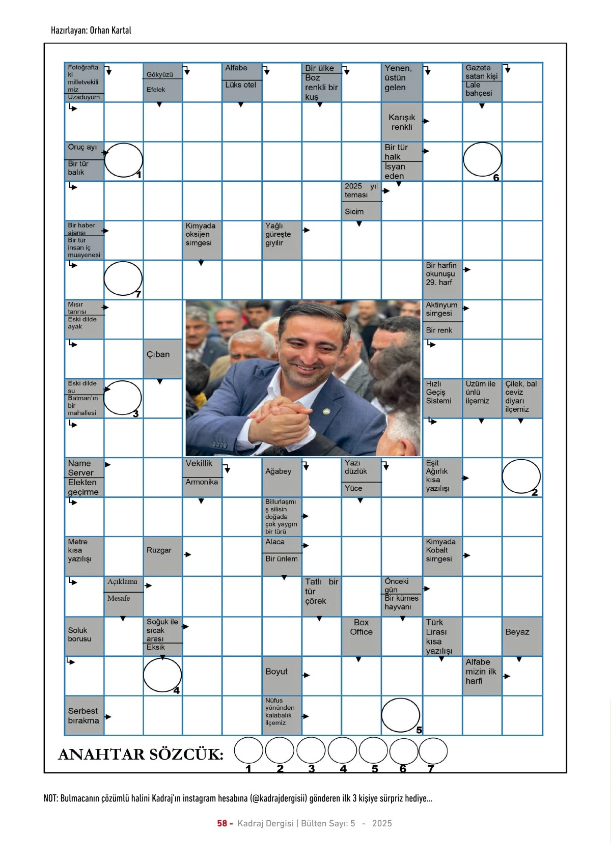 Kadraj Dergisi 5. sayı - 2025