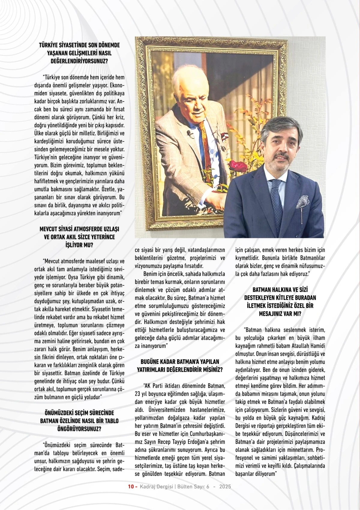 Kadraj Dergisi 6. sayısı