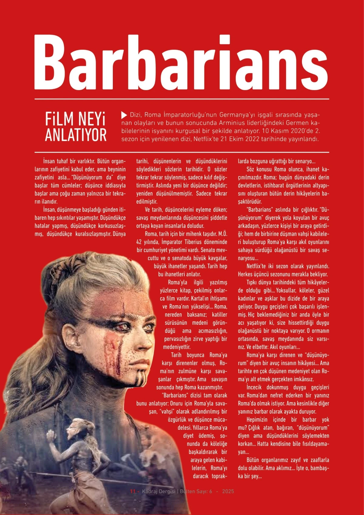 Kadraj Dergisi 6. sayısı