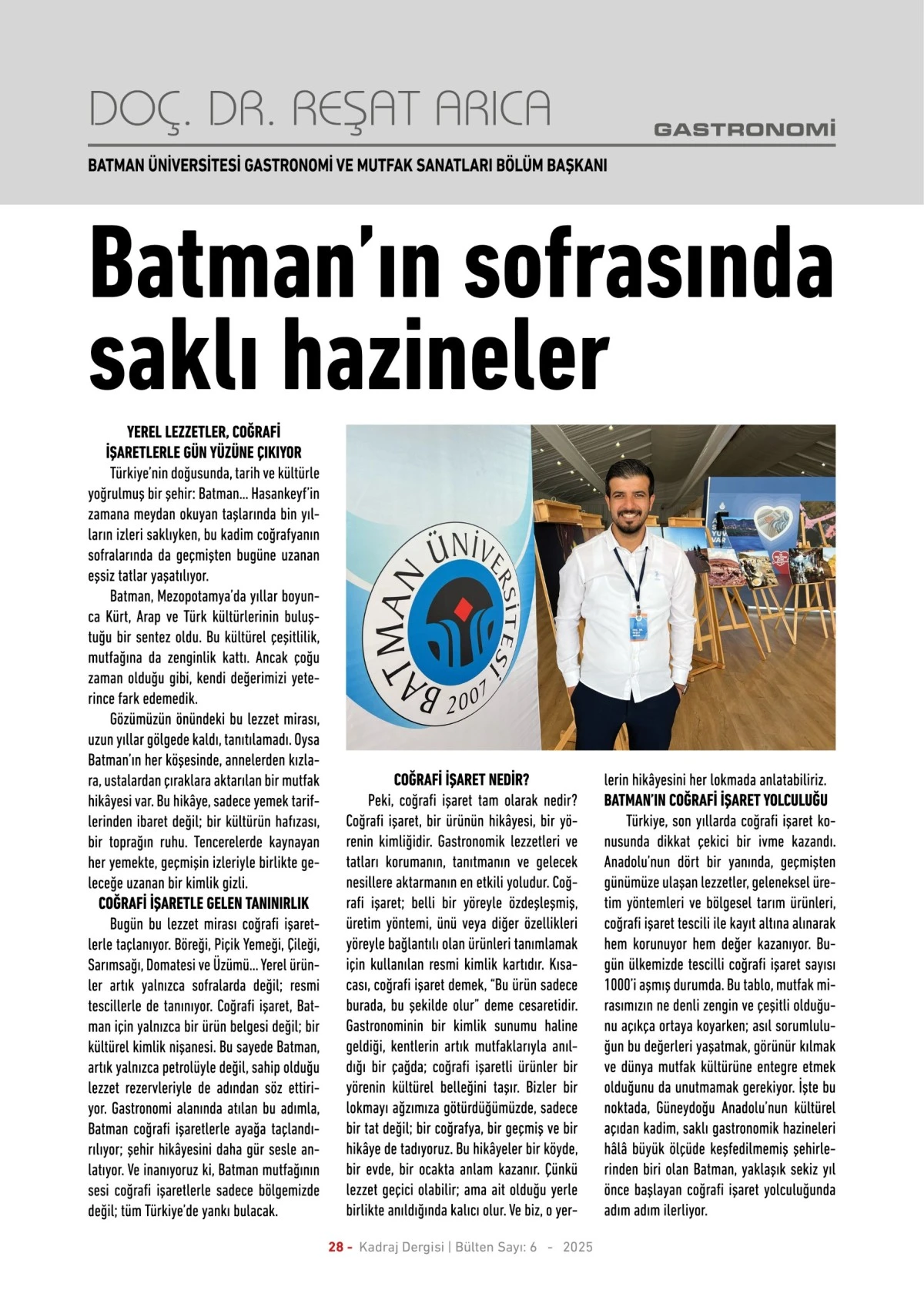 Kadraj Dergisi 6. sayısı