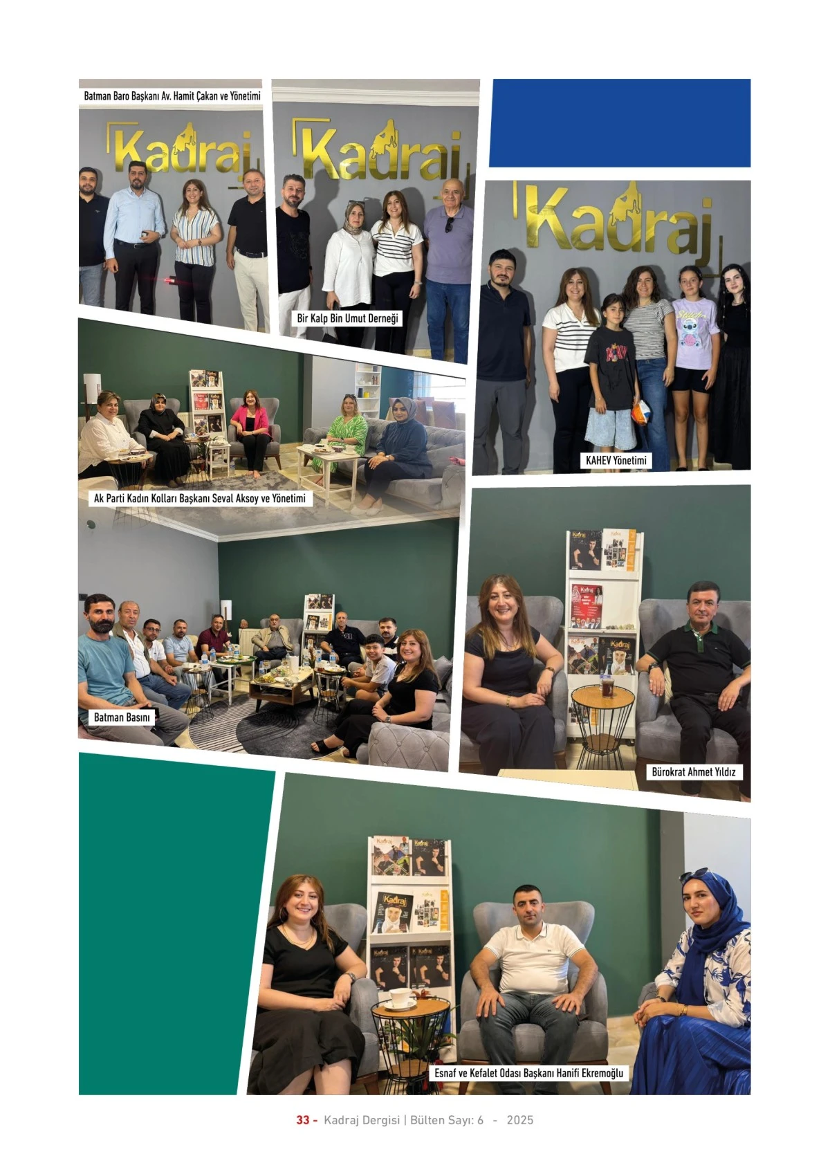 Kadraj Dergisi 6. sayısı