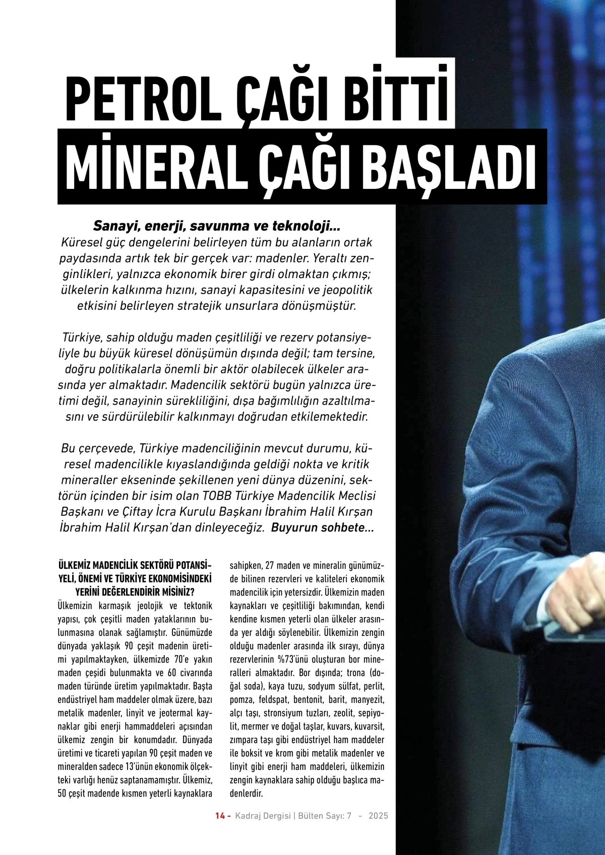 Kadraj Dergisi 7. sayı sayfalar