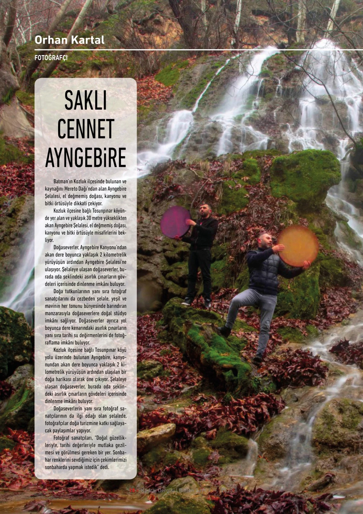 Kadraj Dergisi 7. sayı sayfalar
