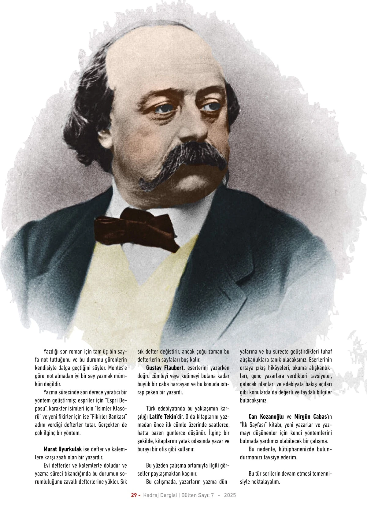 Kadraj Dergisi 7. sayı sayfalar