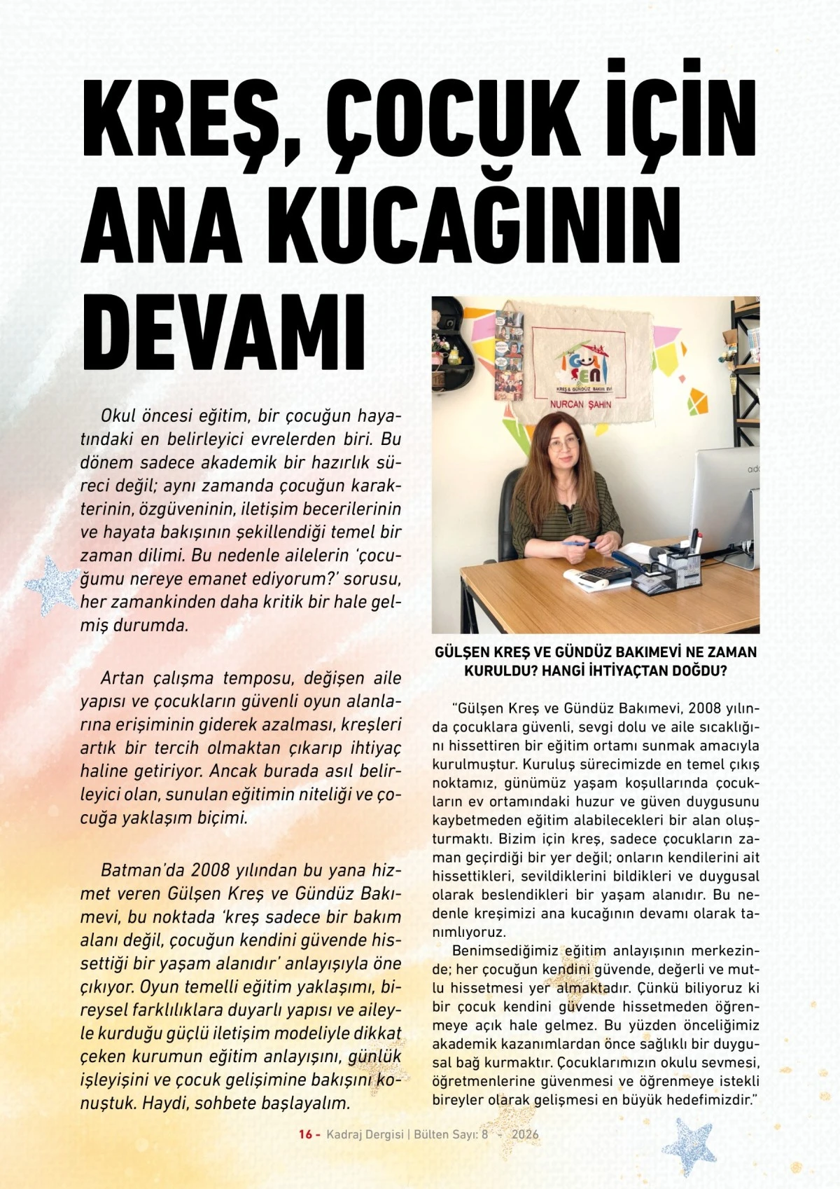 KADRAJ DERGİSİ 8. SAYI