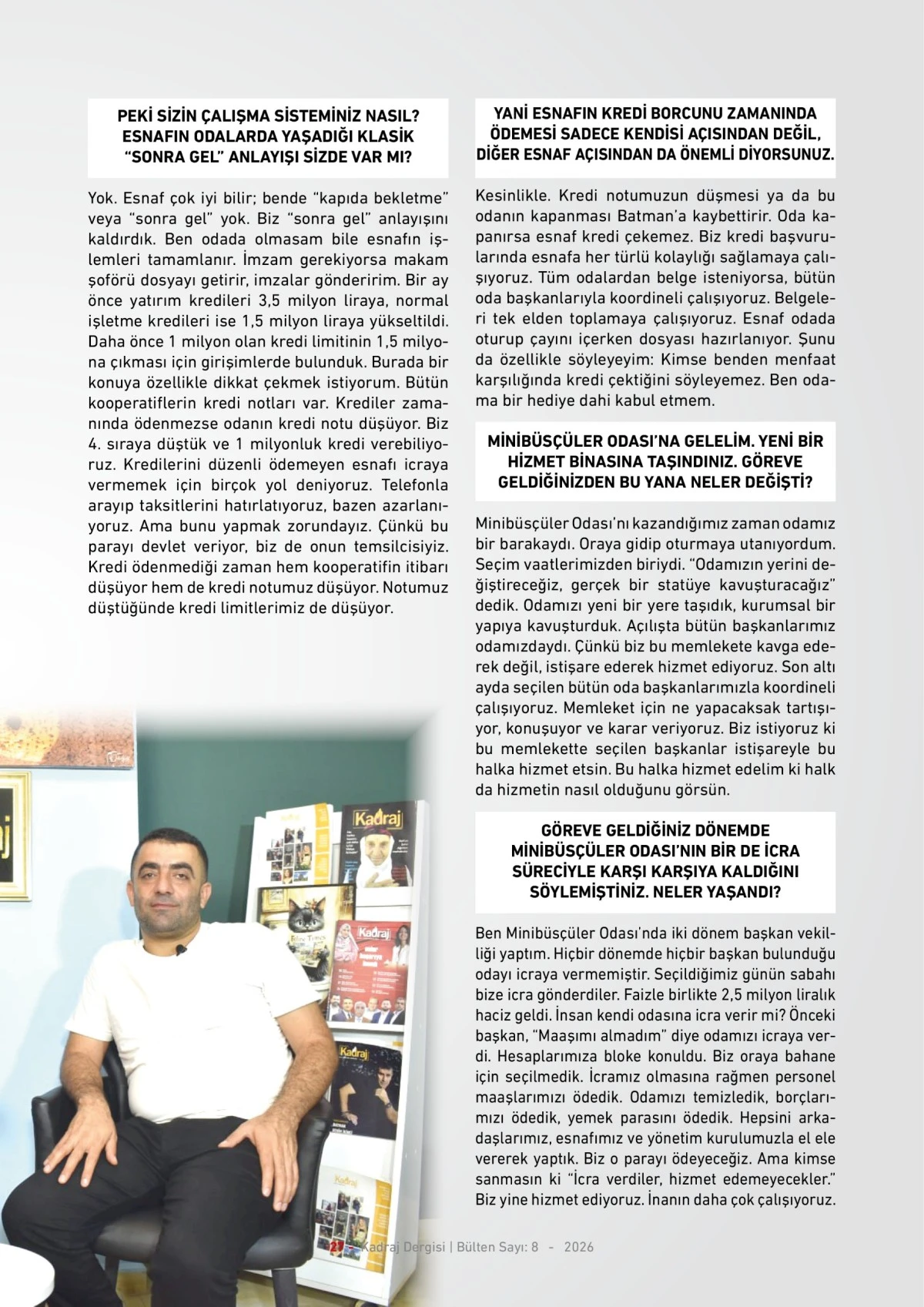 KADRAJ DERGİSİ 8. SAYI