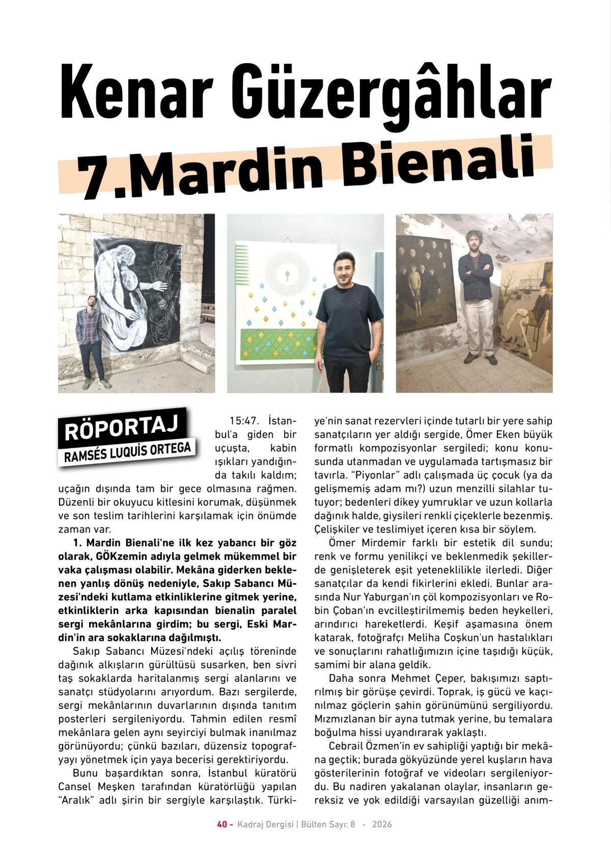 KADRAJ DERGİSİ 8. SAYI