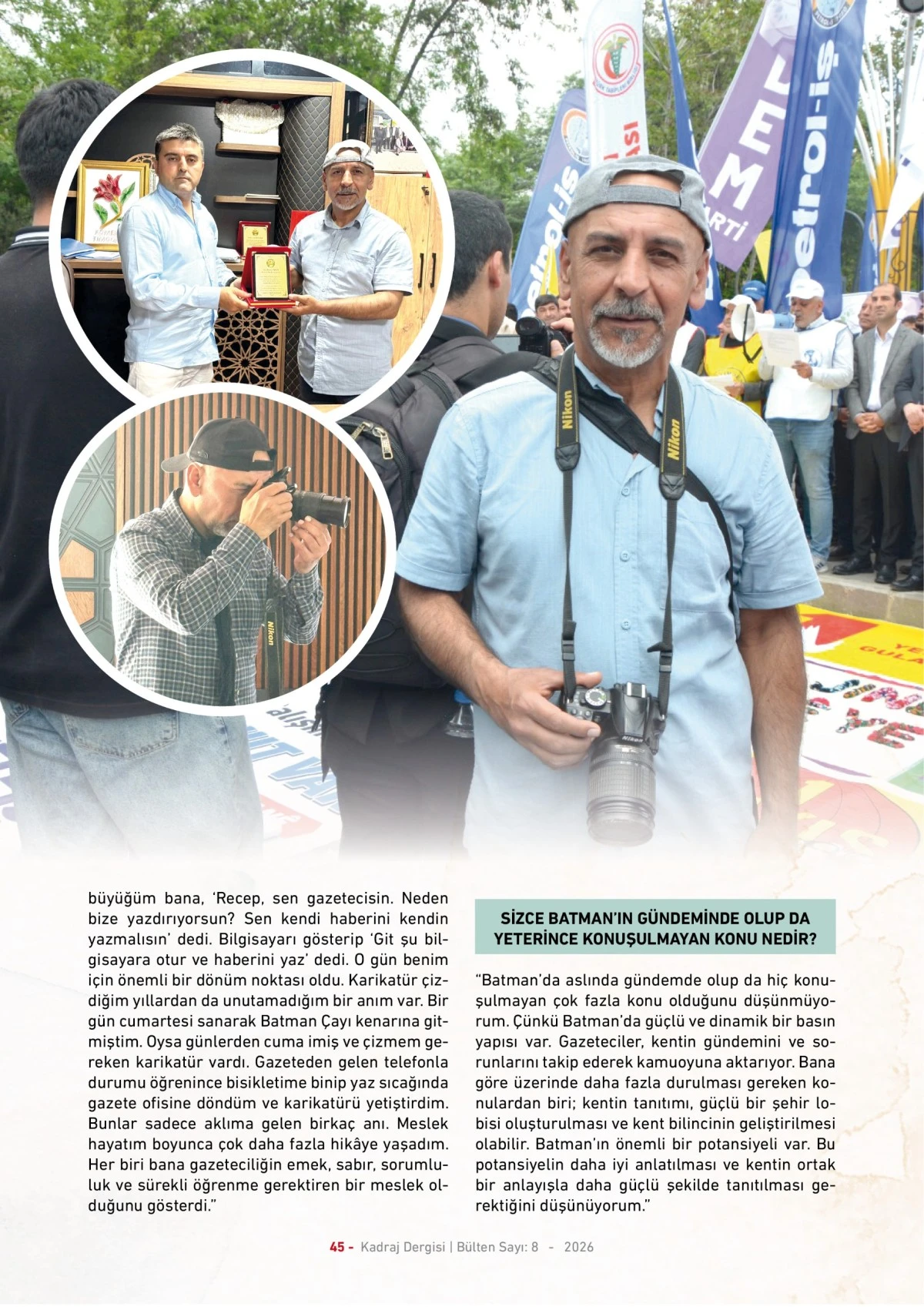 KADRAJ DERGİSİ 8. SAYI