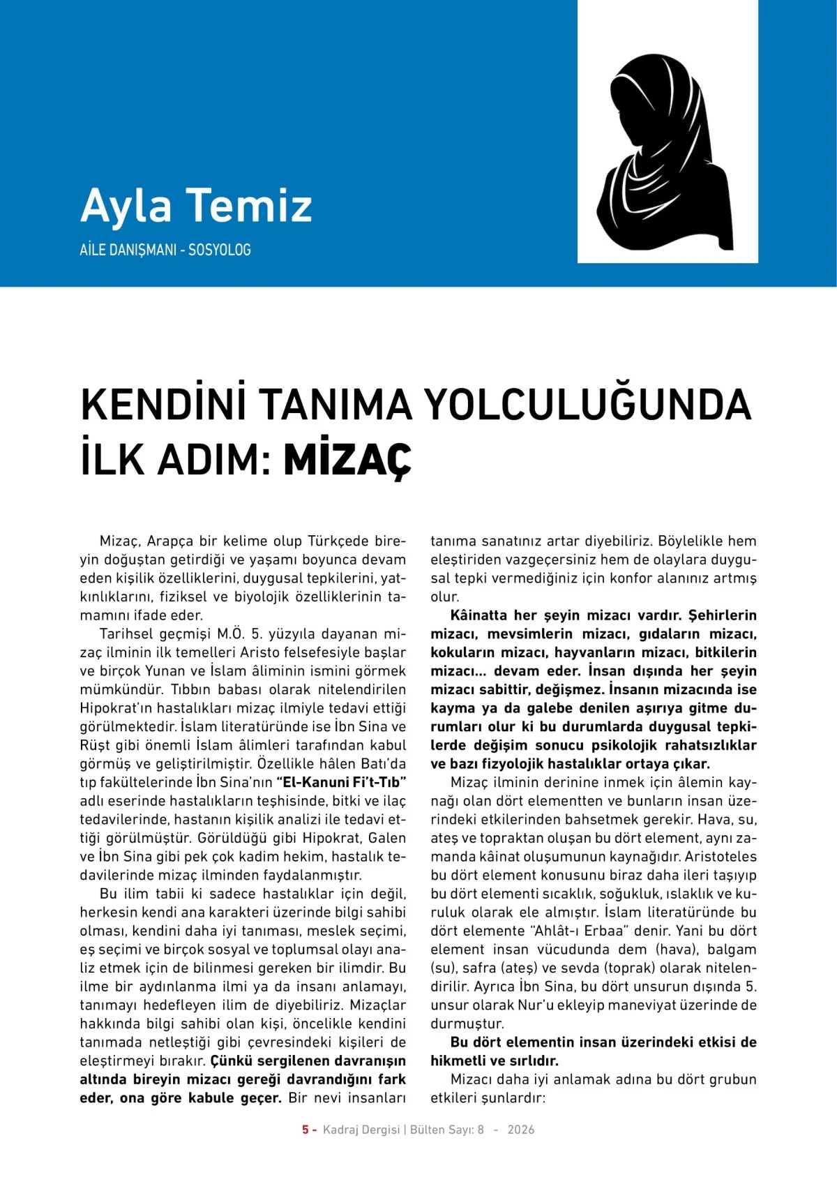 KADRAJ DERGİSİ 8. SAYI