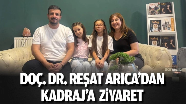 Doç. Dr. Reşat Arıca’dan Kadraj’a  ziyaret