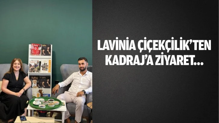 Lavinia Çiçekçilik’ten Kadraj’a ziyaret…