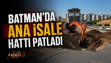 Batman&rsquo;da ana isale hattı patladı
