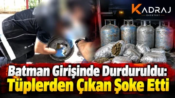 Batman Girişinde Durduruldu: T&uuml;plerden &Ccedil;ıkan Şoke Etti