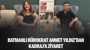 Batmanlı Bürokrat Ahmet Yıldız’dan Kadraj’a ziyaret