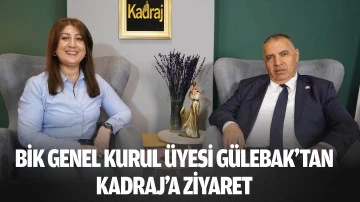 BİK Genel Kurul &Uuml;yesi G&uuml;lebak&rsquo;tan Kadraj&rsquo;a ziyaret