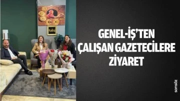 Genel-İş&rsquo;ten &Ccedil;alışan Gazetecilere ziyaret