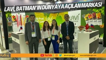 LAVİ, BATMAN’IN DÜNYAYA AÇILAN MARKASI