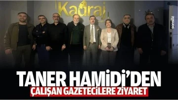Taner Hamidi&rsquo;den &Ccedil;alışan Gazetecilere ziyaret